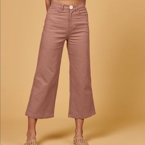 Whimsy + Row Flora Pants in Rose